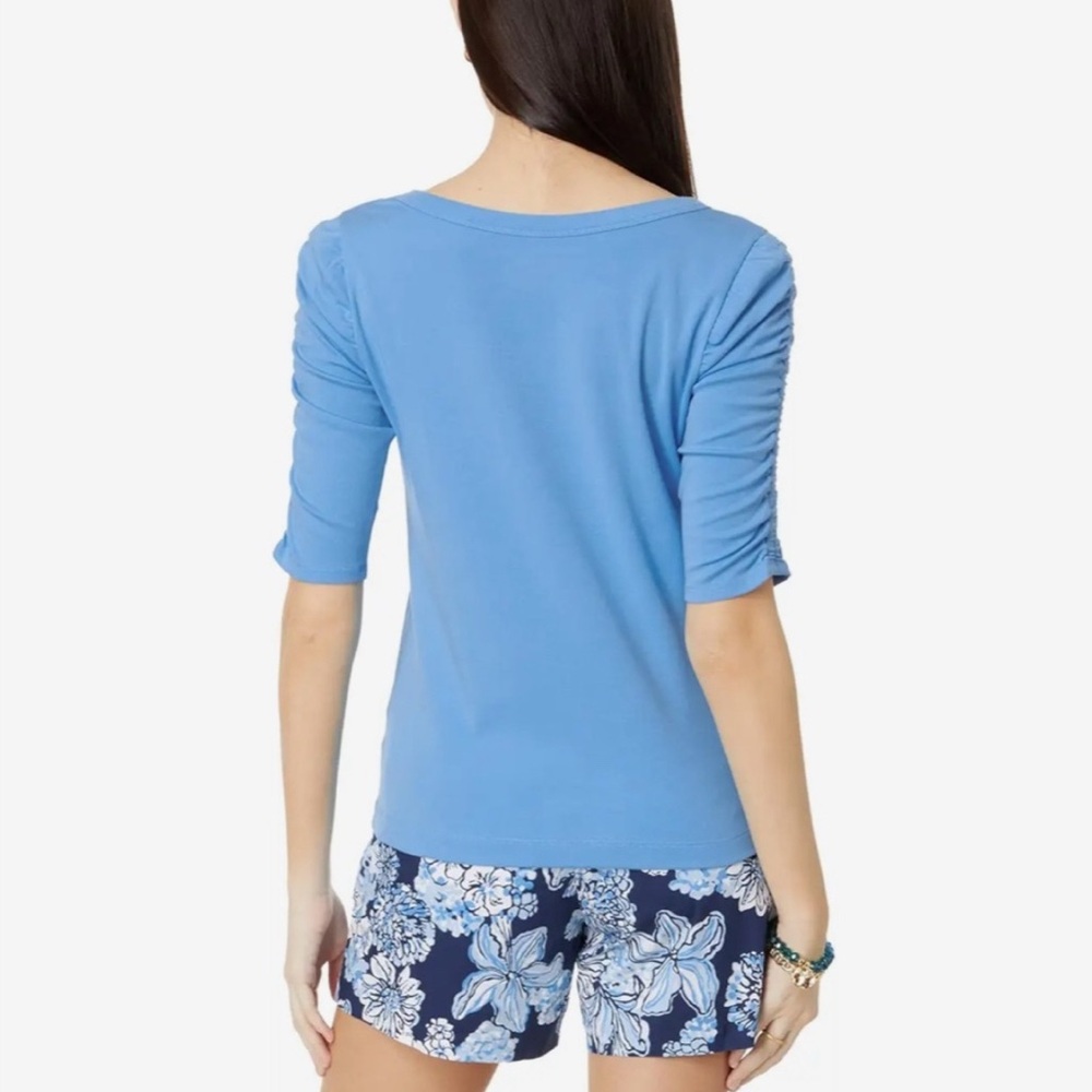 Lilly Pulitzer Belden Knit Top - Lunar Blue - Picture 2 of 12